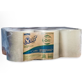 PAPEL TOALLA NATURAL 6X250 MTS